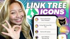 How To Create Custom Thumbnail Icons for LinkTree on Canva - YouTube