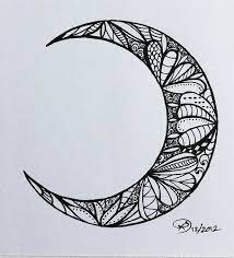 Pin By Mohammad Hossein Zolfaghari Fa On Motif Moon Tattoo Art Beautiful Tattoos