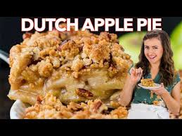 Dutch Apple Pie Recipe Video Natashaskitchen Com Recipes Dutch Apple Pie Salmon Patties Recipe