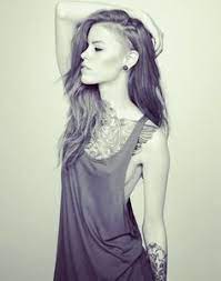 Badass Haircuts For Long Hair Google Search Womenshaircutsstraight Half Shaved Hair Undercut Long Hair Shaved Long Hair