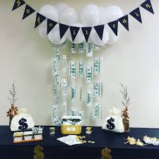 These travel party themes includes everything you need {and more} for a birthday bash, farewell party or even graduation party! Make It Rain Party Money Themed Coorporate Event Bunny Birthday Party Birthday Party Themes Birthday Party 21