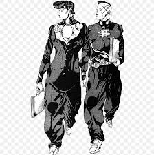 The company was founded by former gonzo president and producer kōji kajita and fellow producer taito okiura in september 2007 upon having. Josuke Higashikata Okuyasu Nijimura Koichi Hirose Rohan Kishibe Jojo S Bizarre Adventure Eyes Of Heaven Png 500x827px