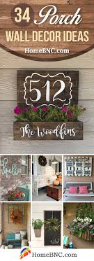 Porch areas can be made more inviting with simple decorating touches. 34 Best Porch Wall Decor Ideas And Designs For 2021