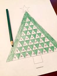 Pascal S Triangle Christmas Tree Math Pascal S Triangle Holiday Math Math