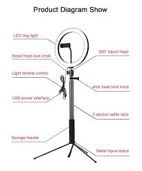 Glam Light Led Ring Light With Stand For Selfies And Videos Lively Focus Led Ring Light Led Ring Ring Light With Stand