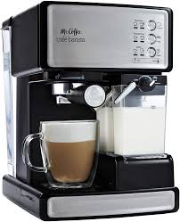 These pod machines produce the best espresso and coffee of any we've tried. Amazon Com Mr Coffee Espresso And Cappuccino Maker Cafe Barista Silver Semi Automatic Pump Espresso Machines Kitchen Dining
