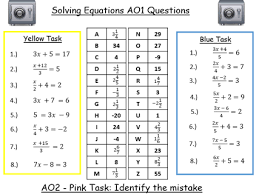 Fun Solving Equations Codebreaker Solving Equations Equations Multiplication Math Centers