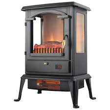 Quality craft antique electric stove heater, matte black. Fingerhut Lifesmart 17 3 Sided Electric Stove Heater With Top Heater