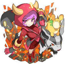 Anime picture search engine! - 1girl boots fake horns fighting stance from  above full body gloves hoodie horned headwea… | Pokémon oras, Cute pokemon,  Pokemon waifu