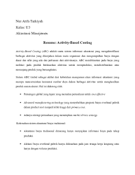 We did not find results for: Doc Activity Based Costing Atifa Nur Academia Edu