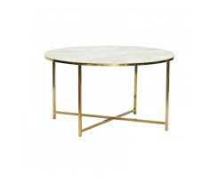 Table basse ronde verre pas cher. Table Basse Ronde En Verre Effet Marbre Xibi By Hubsch