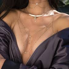 Check out our gold bra selection for the very best in unique or custom, handmade pieces from our costumes shops. 9 Gold Bra Ideas Body Chain Body Jewelry Body Chain Jewelry
