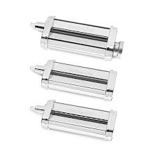 If most of your recipes require a lot of slicing and while some people are comfortable slicing their pasta dough into noodles by hand, kitchenaid also provides pasta cutter attachments in four. Kitchenaid Pasta Roller Cutter Attachment Set Ksmpra Bloomingdale S