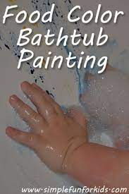 Read on to learn how to blend colors for that perfect brown and how to use common edibles like cocoa and coffee to make a natural brown with a little flavor kick. Food Color Bathtub Painting Simple Fun For Kids