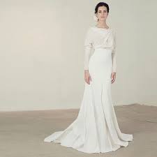 Paula Silk Loose Fitting Top Combined With The Rice Skirt From The Cortana 2017 Wedding Collectio Modest Wedding Gowns Bridal Skirts Wedding Dress Inspiration