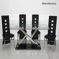 30 x 30 x 28.5 read more. C269 A36 Modern Design Glass Top And Metal Base Dining Table And Chair Global Sources