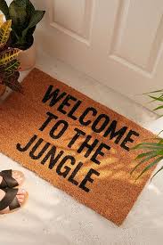 Reed Wilson Design Jungle Doormat Welcome To The Jungle Affiliate Link Door Mat Decor Welcome Mats