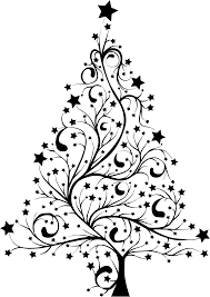 Christmas Tree Black And White Images Anndbp Christmasday2020 Info