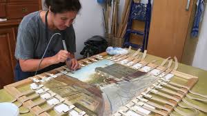 Die „Nagel-Bilder“ zur Restaurierung in Dresden