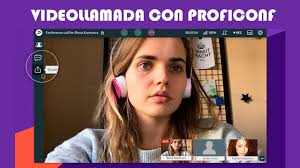Haciendo llamada con Proficonf