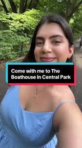 TG I packed a clip for my hair #centralpark #nyc #boathouse