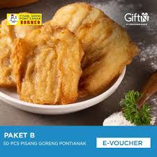 Pisang goreng pontianak juga bisa menjadi variasi pisang goreng yang enak untuk berbuka puasa. Jual Pisang Goreng Pontianak Paket B Voucher 50 Pcs Terbaru Juni 2021 Blibli