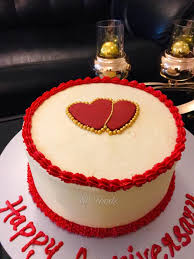 I have made this cake for my friend. Rb Foods Simple Buttercream Anniversary Cake Facebook