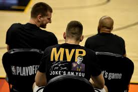 The phoenix suns are on a great run after beating the lakers, but they haven't faced an interior presence at the level of nikola jokic. Ph6timeolq1bum