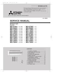 Mitsubishi electric muz fd25va e1 service manual manualzz. Mitsubishi Electric Mucfh 24nv E3 User Manual Manualzz