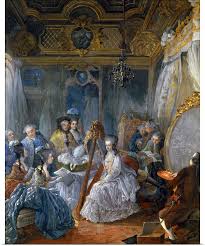 Marie Antoinette Playing Harp In Her Chamber At Versailles Marie Antoinette Versailles Art Prints