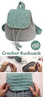 Hello guys in this crochet tutorial i will show you how to make backpack using crochet & macrame technique. Rucksack Backpack Bag Learn How To Crochet Crochet Backpack Pattern Crochet Backpack Crochet Bag Pattern