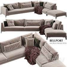 3d Models Sofa Poliform Bellport Sofa 4 Sofa Poliform Bellport