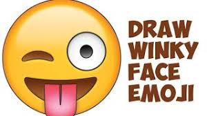 How To Draw Winking Eye Emoji Face Winky Eye Emoji Face Easy Step By Step Drawing Tutorial Youtube Stonebrick easy wink drawing eyeliner 0.6g. how to draw winking eye emoji face