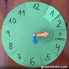 Manualidades, bricolaje, artesanía, origami, papiroflexia, pop up, paper toys, viajes, tutoriales, etc. Reloj Casero Facilisimo De Hacer Para Que Los Ninos Aprendan Las Horas