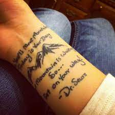 Younger people often want to make a statement with a tattoo, especially the tattoos with a quote. 300 Inspirational Tattoo Quotes For Men 2021 Short Meaningful Phrases Words