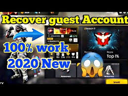 How to recover free fire account linked with facebook | recover facebook account ○free. How To Recover Free Fire Guest Account New 2020 Free Fire Guest Account Recovery Youtube