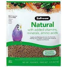 Zupreem Natural Small Complete Food For Budgies Has A Natural Circular Shape And Full Of Flavour For Your Budgie Zupre Budgie Food Bird Food Parakeet Food