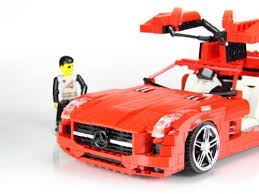 Lego Mercedes Benz Sls Amg Coupe Lego Cars Lego Wheels Lego