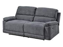 Einzelsofa 3 Sitzer Grau 203 Cm Relaxfunktion Sofa Lorenzo 0436010200