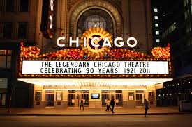 Find out when the show is on in your area. Chicago Theatre Wikipedia