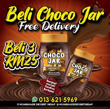 Put bubble rice into the jar. Chocojar Murah Seremban Home Facebook