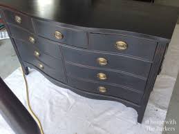 Diy Black Chalk Finish Paint At Home With The Barkers Black Chalk Paint Furniture Black Painted Furniture Colorful Furniture