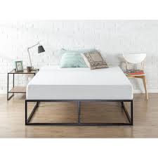 Frame that shows off its natural wood knots, adding a warm and rustic feel to your home. Reviews For Zinus Joseph Black Metal King 14 In Platform Bed Hd Mbbf 14k The Home Depot