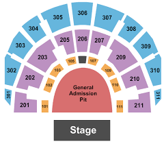 Sandia Amphitheater Seating Chart The Orion Amphitheater Seating Chart Maps Phoenix