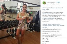 A atriz foi vista com o cantor. Rainha Da Imperio Serrano Milena Nogueira Da Dicas Bem Parana