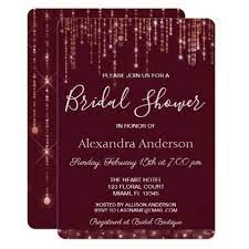 Burgundy And Rose Gold Bridal Shower Invitation Zazzle Com Rose Gold Bridal Shower Gold Bridal Shower Invitations Gold Wedding Invitations