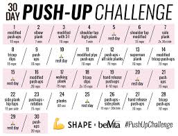 the 30 day push up challenge for seriously sculpted arms