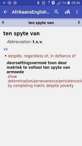 Afrikaans English Dictionary For Android Apk Download