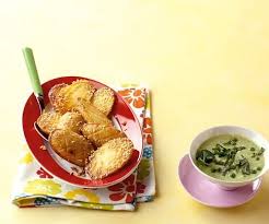 Sesamkartoffeln Mit Erbsen Minze Dip Rezept Essen Und Trinken Rezepte Essen Essen Und Trinken