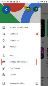 Setelahnya, kamu bisa mengisi saldo untuk membeli berbagai aplikasi premium. Google Play Passenger